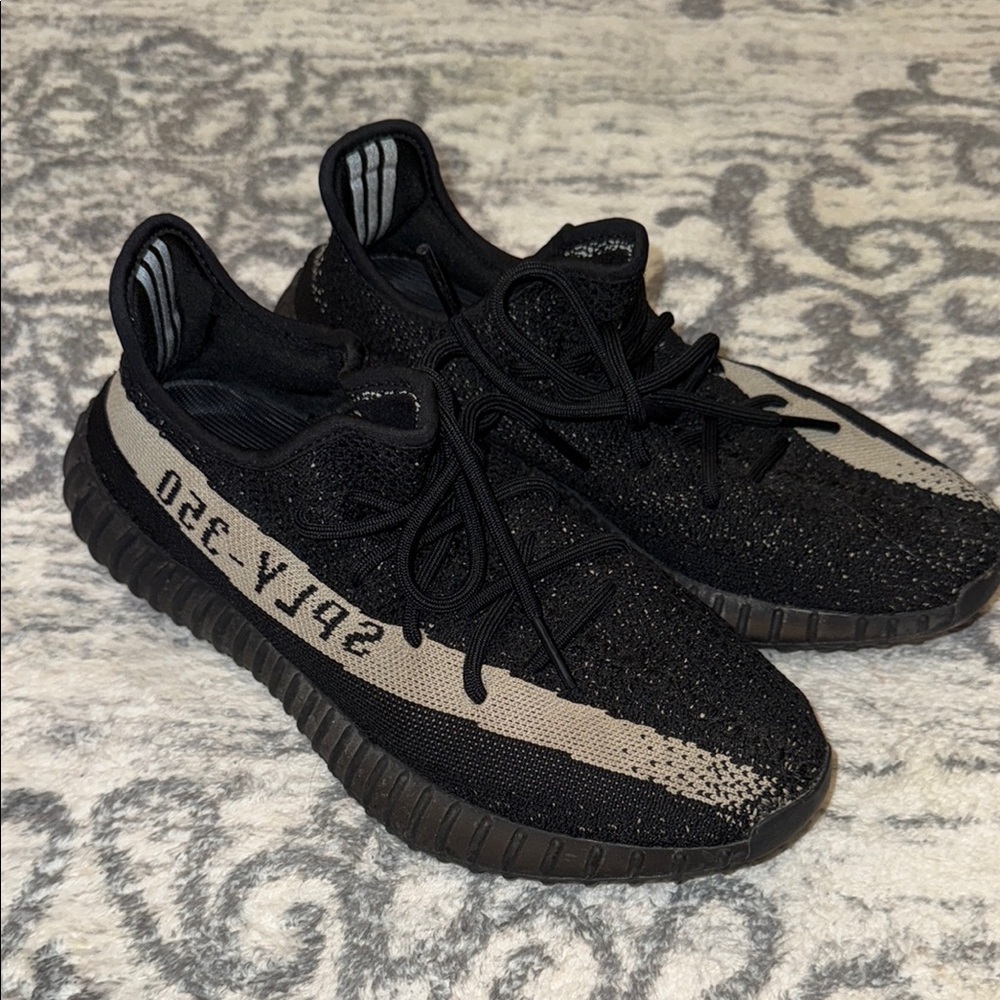 AUTHENTIC YEEZY Black and Gray Sneakers